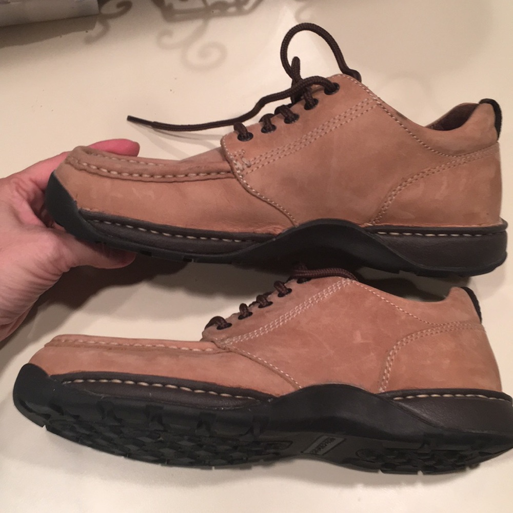 Rockport Tan Leather Shoes 7.5 EUC